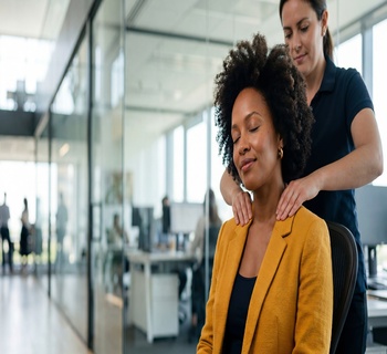 Seated Massage Benefits: A Simple Way to Support Workplace Wellness teaser